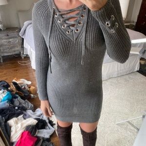 Sweater dress